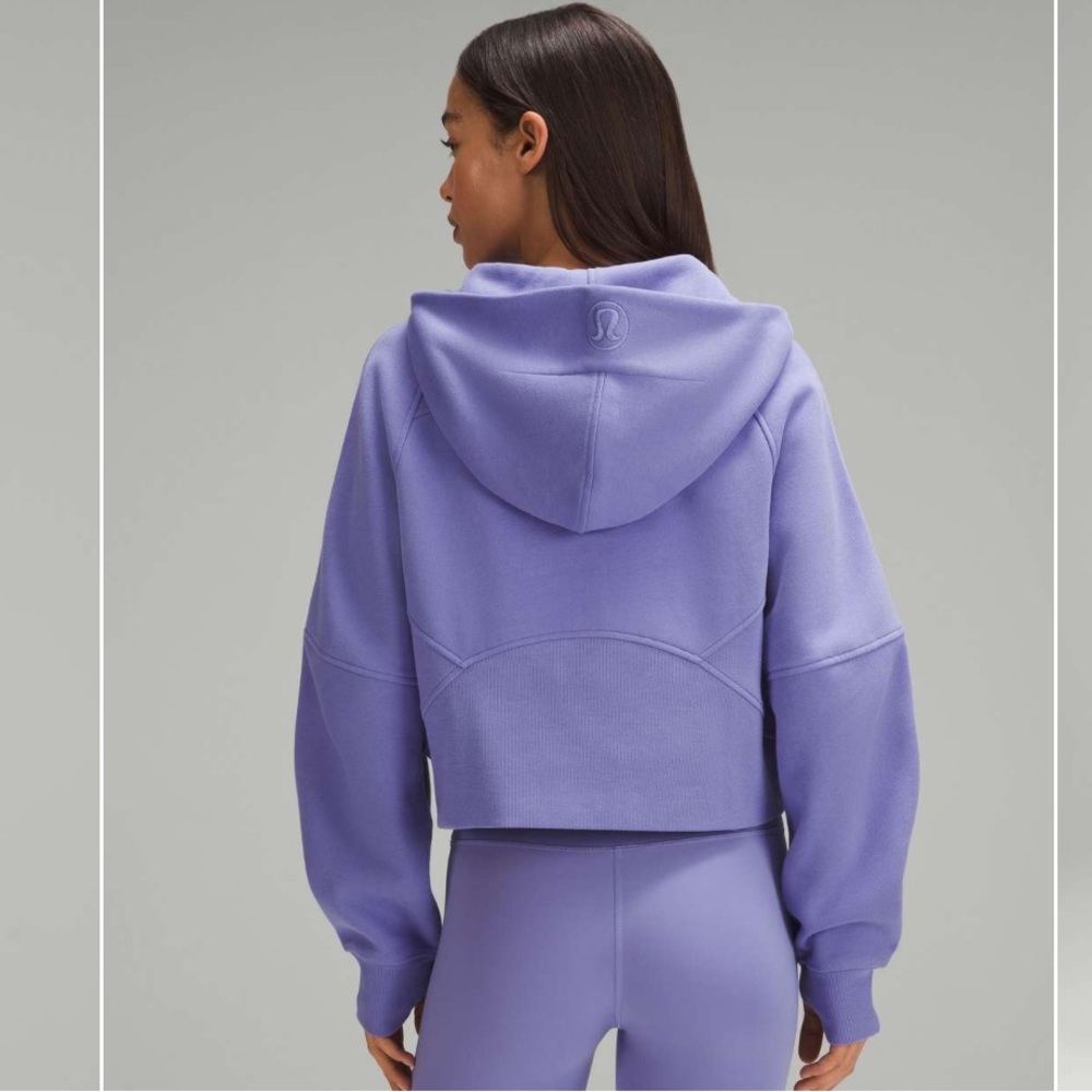 LULULEMON SCUBA OVERSIZED LAVENDER HALF ZIP SWEATSHIRT🌹